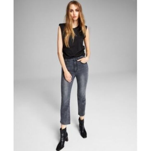 And Now This High-rise Cropped Step Hem Jeans In Riley Wash 29 (New no Tag) - Picture 1 of 1